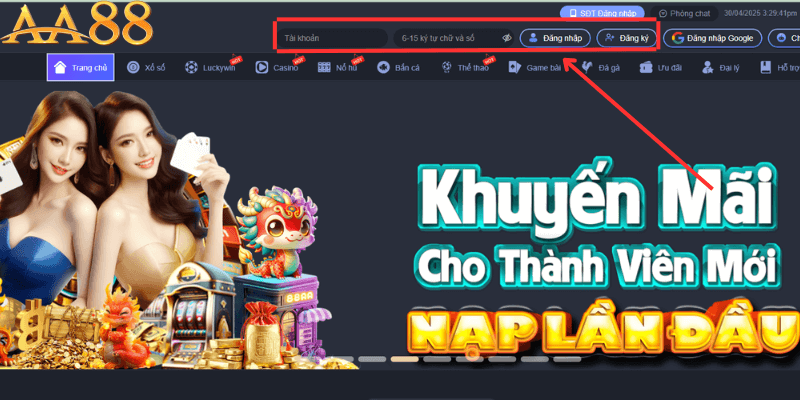 Quy Trình Đăng Ký Tại Nhà Cái AA88